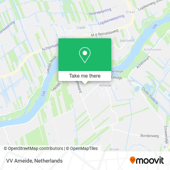 VV Ameide map