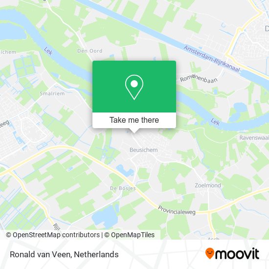 Ronald van Veen map