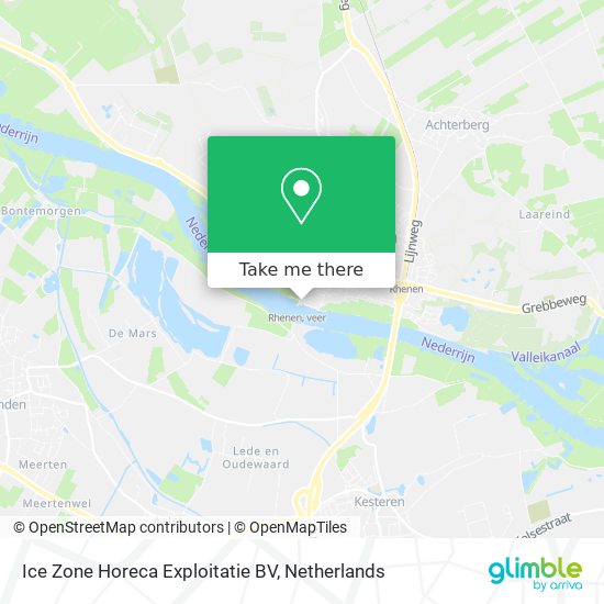 Ice Zone Horeca Exploitatie BV map