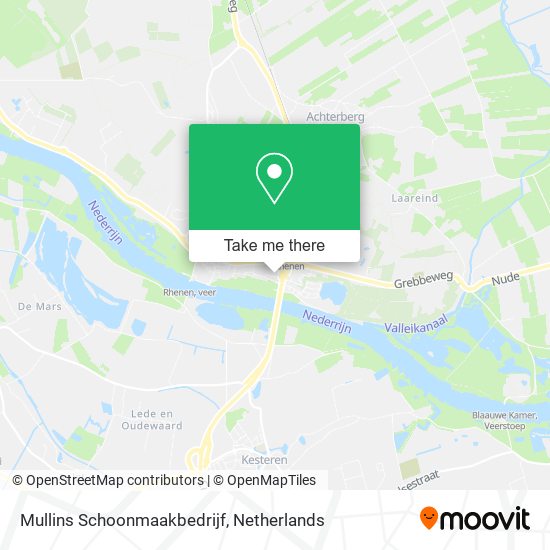 Mullins Schoonmaakbedrijf map