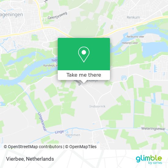 Vierbee map