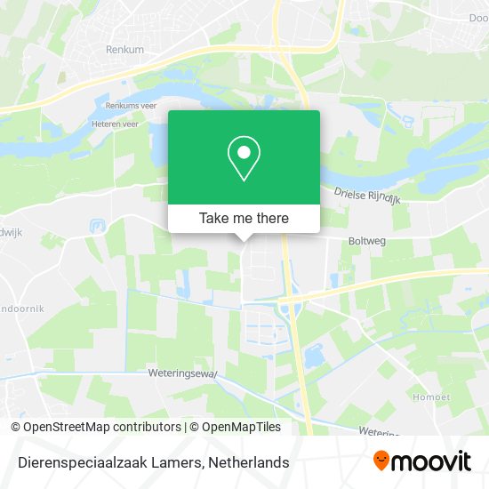 Dierenspeciaalzaak Lamers map