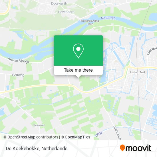 De Koekebekke map