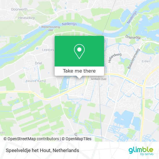 Speelveldje het Hout map