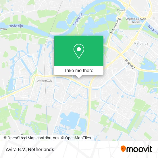 Avira B.V. map