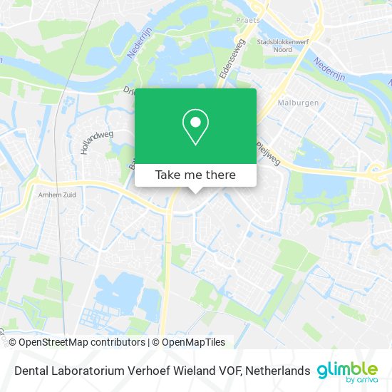 Dental Laboratorium Verhoef Wieland VOF map