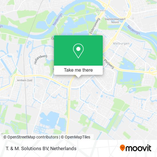 T. & M. Solutions BV Karte