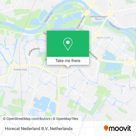 Horecat Nederland B.V. map