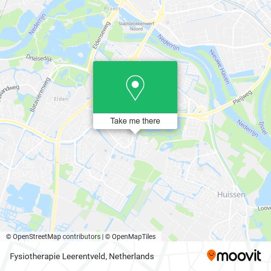 Fysiotherapie Leerentveld Karte