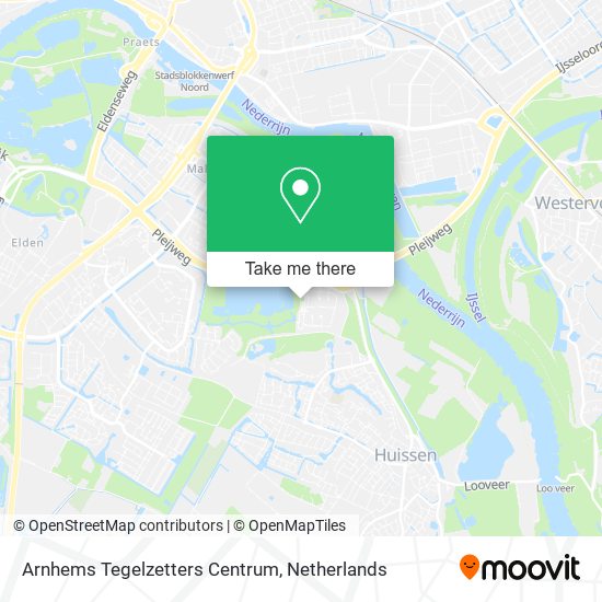 Arnhems Tegelzetters Centrum map
