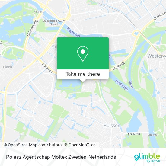 Poiesz Agentschap Moltex Zweden map