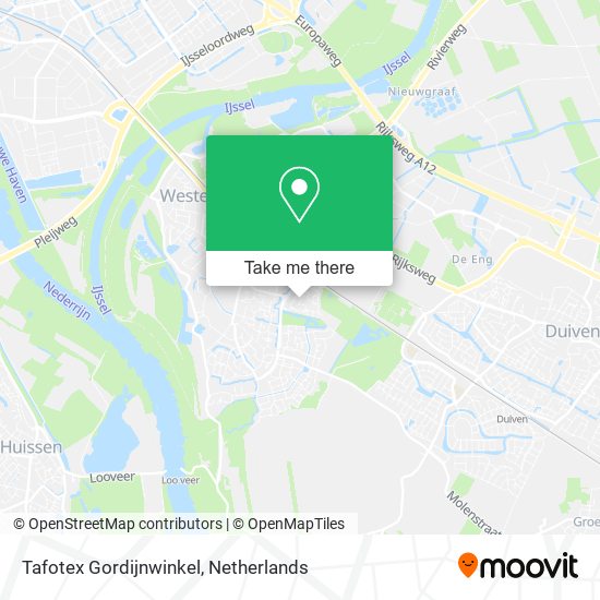 Tafotex Gordijnwinkel Karte