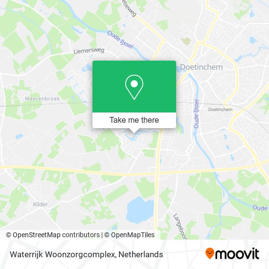 Waterrijk Woonzorgcomplex map