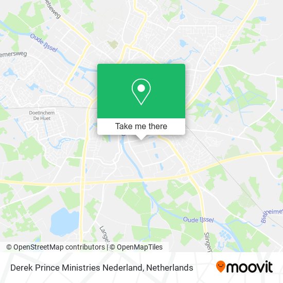 Derek Prince Ministries Nederland map