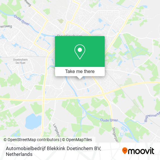 Automobielbedrijf Blekkink Doetinchem BV map