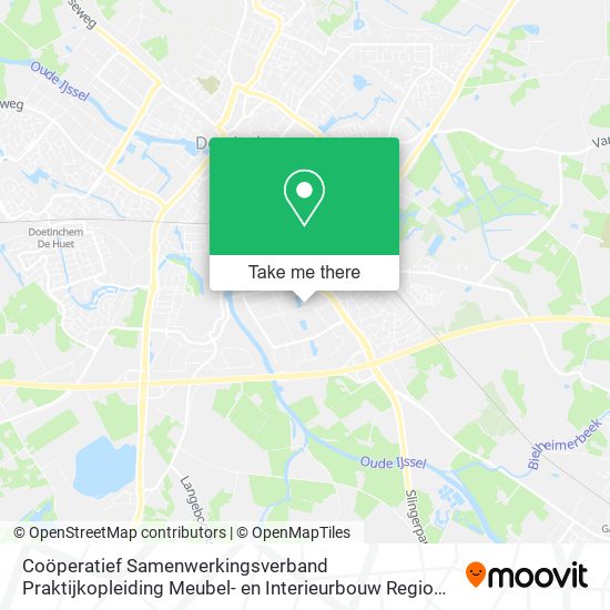 Coöperatief Samenwerkingsverband Praktijkopleiding Meubel- en Interieurbouw Regio Oost Gelderland U map