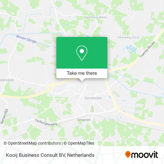 Kooij Business Consult BV map