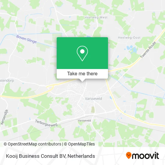 Kooij Business Consult BV map