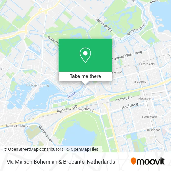 Ma Maison Bohemian & Brocante map