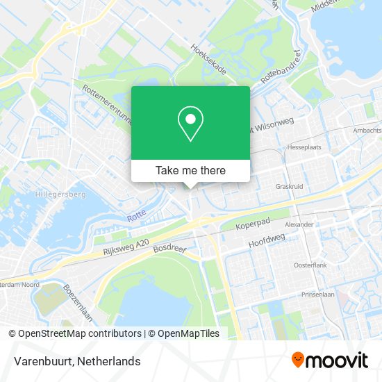 Varenbuurt map