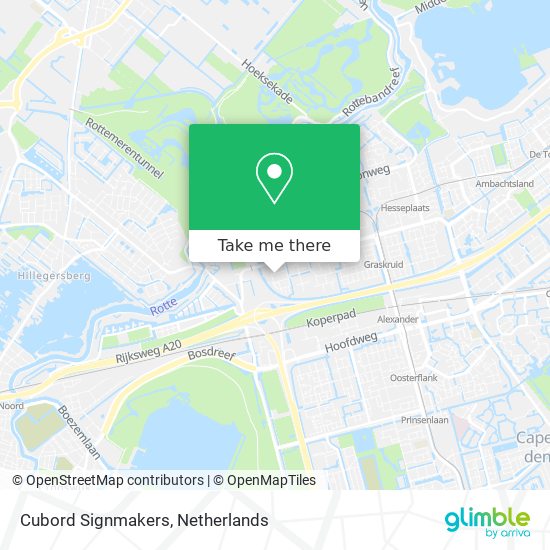 Cubord Signmakers map