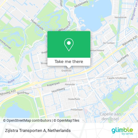 Zijlstra Transporten A map