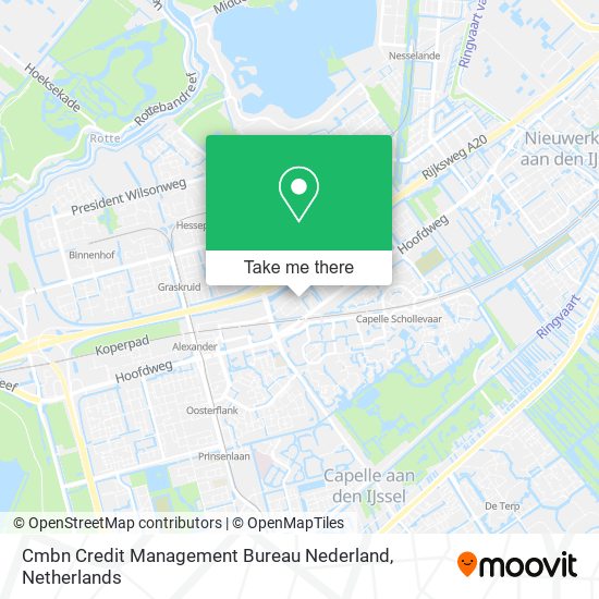 Cmbn Credit Management Bureau Nederland map