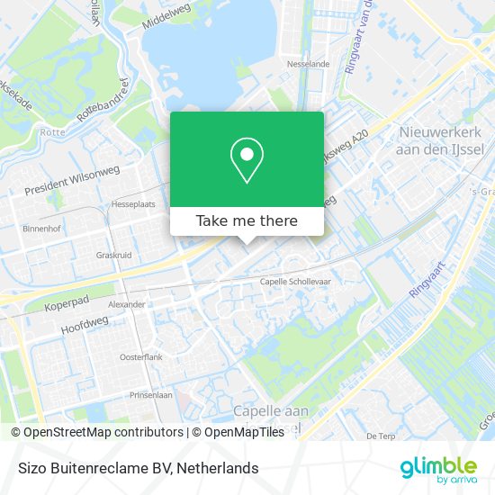 Sizo Buitenreclame BV map