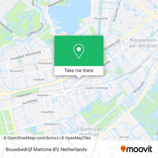 Bouwbedrijf Mattone BV map