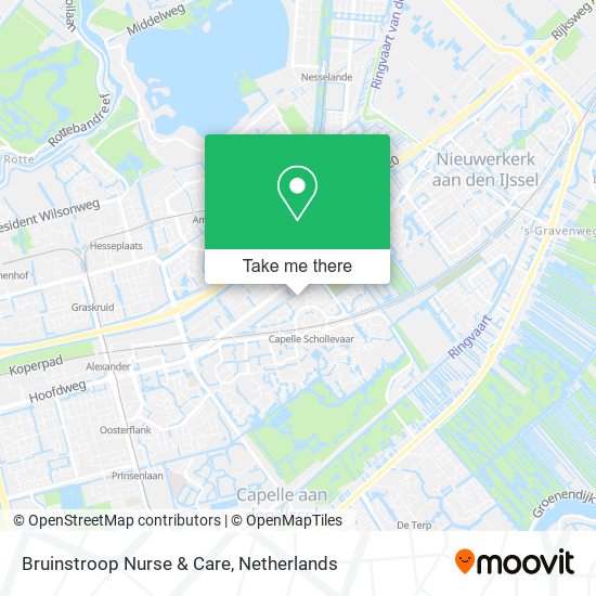 Bruinstroop Nurse & Care map