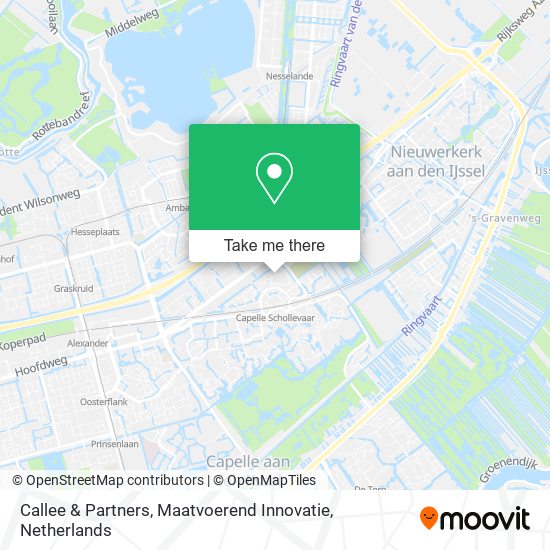 Callee & Partners, Maatvoerend Innovatie Karte