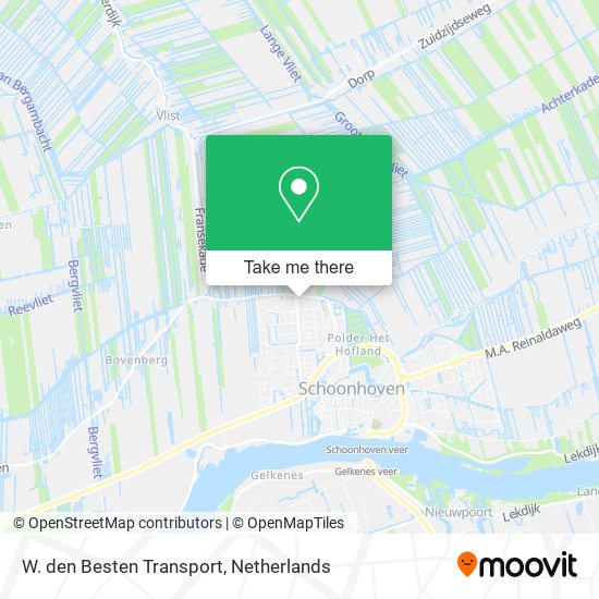 W. den Besten Transport map