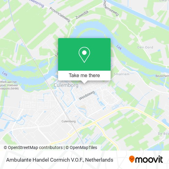 Ambulante Handel Cormich V.O.F. map