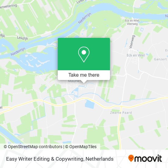 Easy Writer Editing & Copywriting map