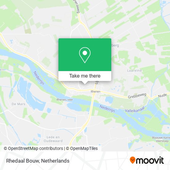 Rhedaal Bouw map