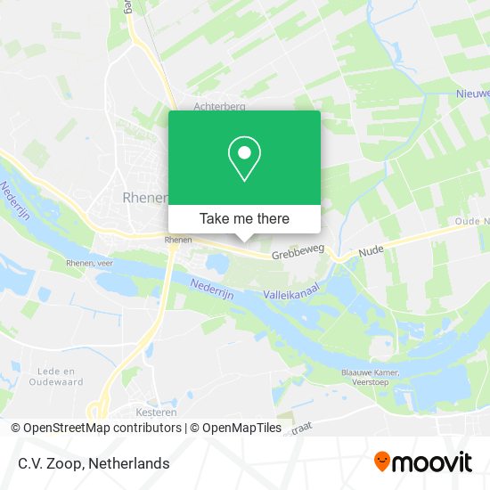 C.V. Zoop map