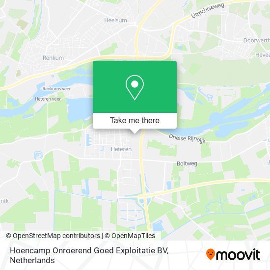 Hoencamp Onroerend Goed Exploitatie BV map
