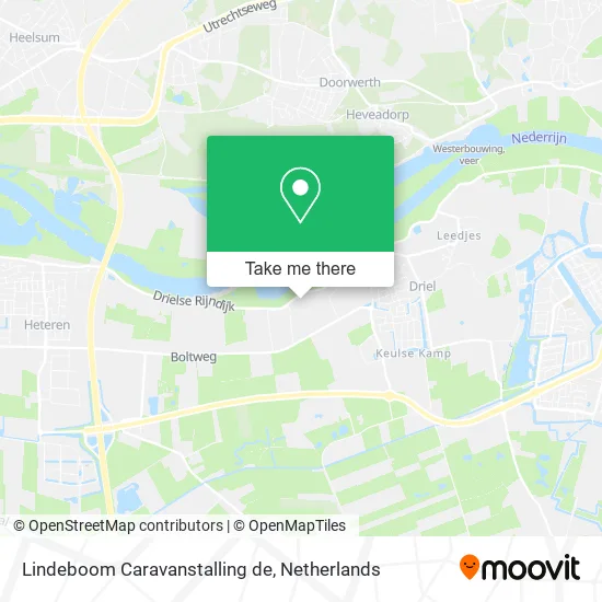 Lindeboom Caravanstalling de Karte