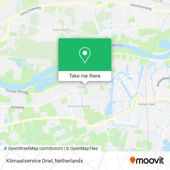 Klimaatservice Driel map
