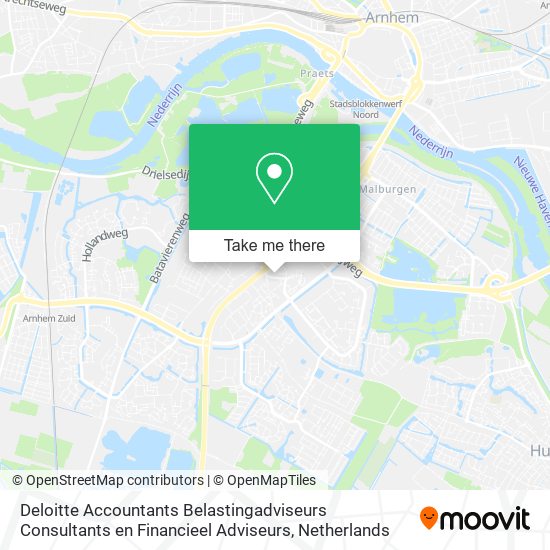 Deloitte Accountants Belastingadviseurs Consultants en Financieel Adviseurs Karte