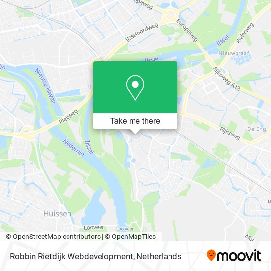 Robbin Rietdijk Webdevelopment map