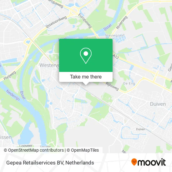 Gepea Retailservices BV map