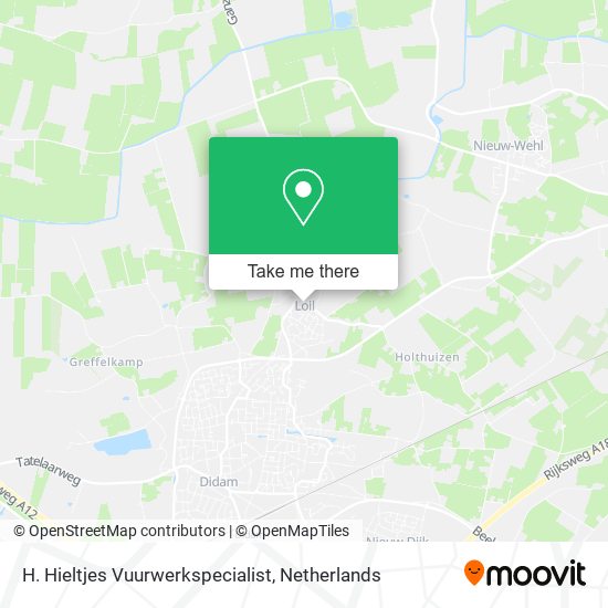 H. Hieltjes Vuurwerkspecialist map