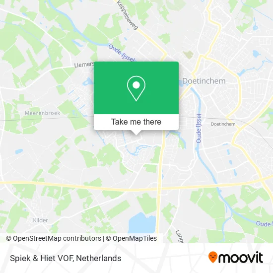 Spiek & Hiet VOF map
