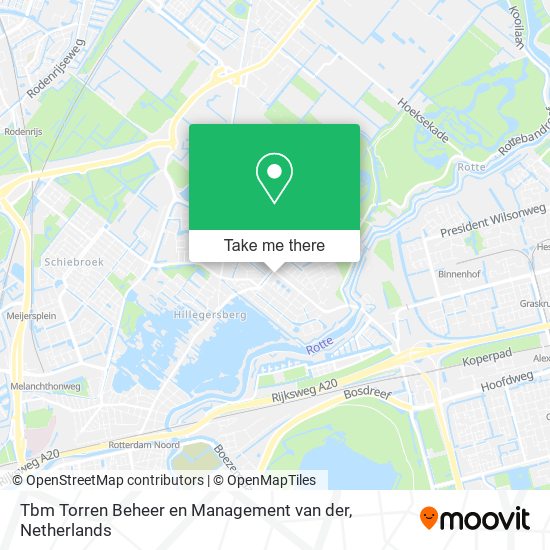 Tbm Torren Beheer en Management van der map