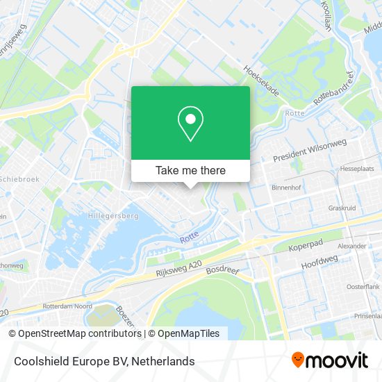 Coolshield Europe BV map