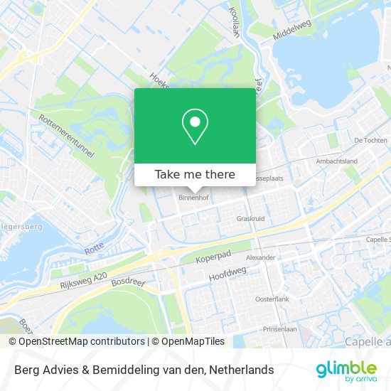 Berg Advies & Bemiddeling van den map