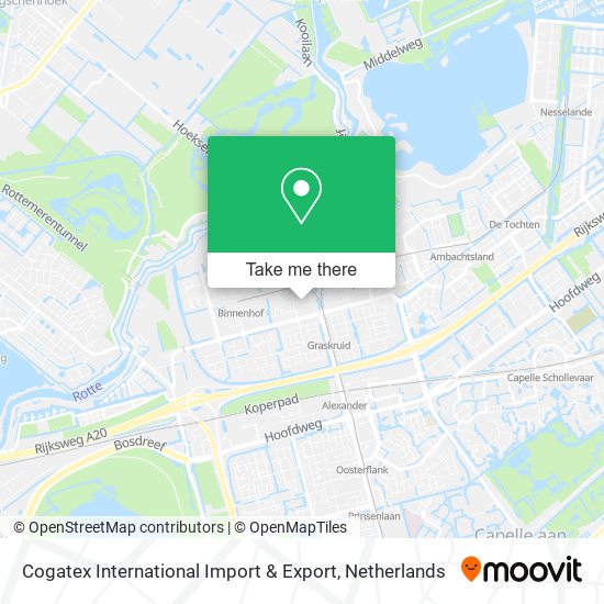 Cogatex International Import & Export map