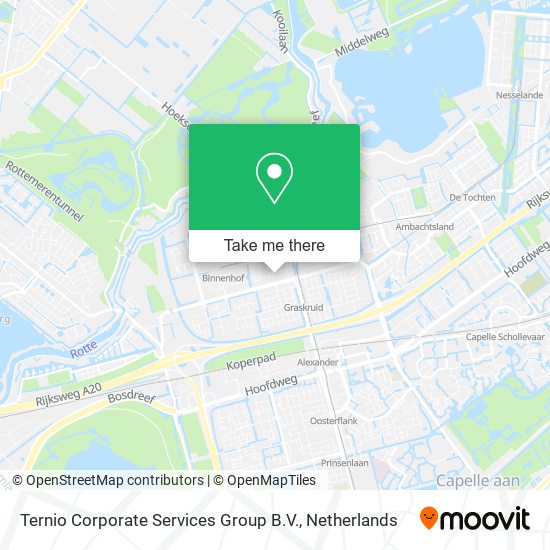 Ternio Corporate Services Group B.V. map