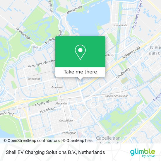 Shell EV Charging Solutions B.V. map